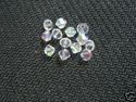 Crystal Glass Beads for Crafts, Abacus Beads, 4mm 