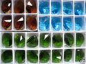Glass Beads, Shape Crystal Charm Beads, Jewelry 5p
