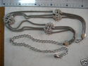 Metal Chain Belts with Rhinestones, Cloth Accessor