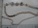 Metal Chain Belts with Rhinestones, Cloth Accessor