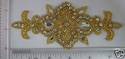 SEQUIN APPLIQUE, SEW ON,GLASS BEADS RHINESTONE PAT