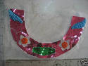 Sequin Bead Applique, VNeck, Neckline motif, Sew O
