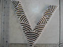Sequin Bead Applique, VNeck, Neckline motif, Sew O