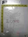Hot Fix Iron on Appliques, Rhinestud Heat Transfer
