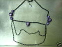 Metal Necklace with Chains, Pendants, Necklace Jew