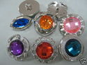 Buttons, ABS Buttons, Acrylic Stone Plastic Base 1
