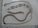 Metal Chain Belts with Rhinestones, Cloth Accessor