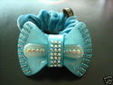Rhinestone Pony Tail Holder Hair Band Scrunchy Acr