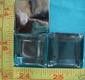 Square Shape Acrylic Stone 25mm Buttons for sewing