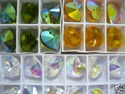 Glass Beads, Shape Crystal Charm Beads, Jewelry 5p