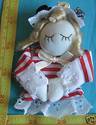 Single Side Flat back Fabric Doll, Sew on Crafts N