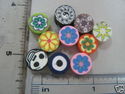 Crafts Ceramic Beads, ancient pattern design 10pcs
