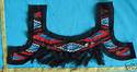 Embroidery Applique, Fabric VNeck, Neckline Motif