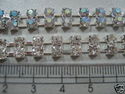 Rhinestone Chains with settings, Stone Belt Body