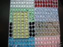 Glass Beads, Shape Crystal Charm Beads, Jewelry 5p