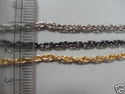 Metal Chains for Necklaces & Pendant DIY Notion 2m