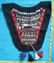 Embroidery Applique, Fabric VNeck, Neckline Motif