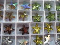 Glass Beads, Shape Crystal Charm Beads, Jewelry 5p