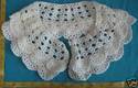 Crochet Applique, Acrylic Yarn  VNeck, Neckline mo