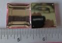 Square Shape Acrylic Stone 25mm Buttons for sewing