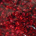 Metal Aluminum Foil Metal 6mm Rose Beads, Charm, 5