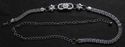 Metal Chain Belts with Rhinestones, Cloth Accessor