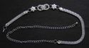 Metal Chain Belts with Rhinestones, Cloth Accessor