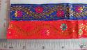 Jacquard Trim Tape with Embroidery, Crafts Sew on 