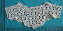 Rayon Lace Applique, Stitched Neckline Motif, VNec