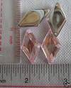 Diamdond Shape Acrylic Stone sewing for Button 25p