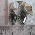 Diamdond Shape Acrylic Stone sewing for Button 25p