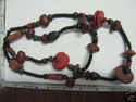 Wood Beads Necklace, Pendants, Necklace Jewelry, W