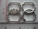 Rhinestone Buckles Sliders, Sew On Buckles Notions