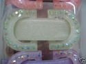 Acrylic Stone French Clip Clasp, Barrette, Acrylic