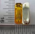 Rectangular Shape Acrylic Stone sewing for Button 