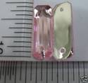 Rectangular Shape Acrylic Stone sewing for Button 