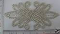 SEQUIN APPLIQUE, SEW ON,GLASS BEADS RHINESTONE PAT