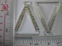 Metal Rhinestone Buckle Sew On Buckle Notion 1pc