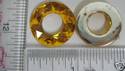 Round Shape Acrylic Stone sewing for 24mm Button 2