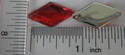 Diamdond Shape Acrylic Stone sewing for Button 25p