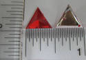 Triangle Shape Acrylic Stone sewing for Button 50p
