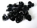 Metal Aluminum Foil Metal 8mm Rose Beads, Charm, 5