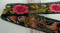Jacquard Trim Tape with Embroidery, Crafts Sew on 