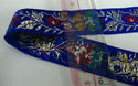 Jacquard Trim Tape with Embroidery, Crafts Sew on 