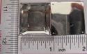 Square Shape Acrylic Stone 25mm Buttons for sewing