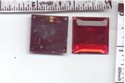 Square Shape Acrylic Stone 25mm Buttons for sewing