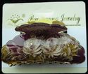Acrylic Hair Accessory, Hair Clip, Hair Claw, Purp