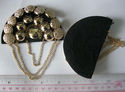 Acrylic Stone & Metal Sew on Patch Beaded Applique