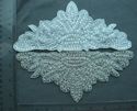 APPLIQUE PATCH IRON/SEW ON,GLASS BEADS RHINESTONE 
