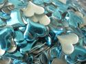 144PCS/1GR Rhinestuds Hot Fix Iron on Heart Shape 